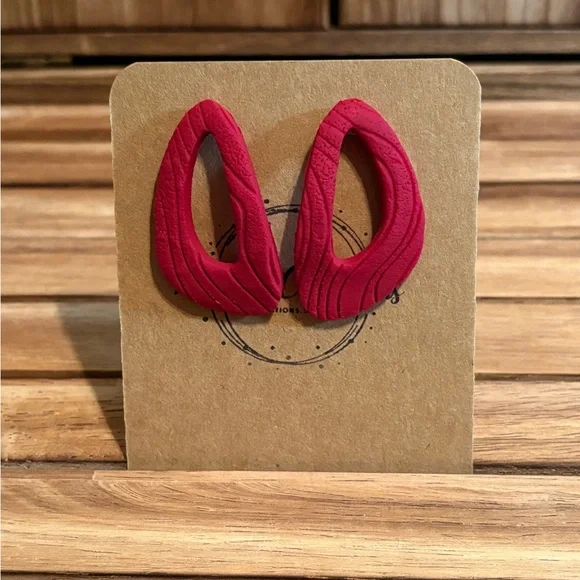 Small Batch Handmade Polymer Clay Earrings - Picture 12 of 12